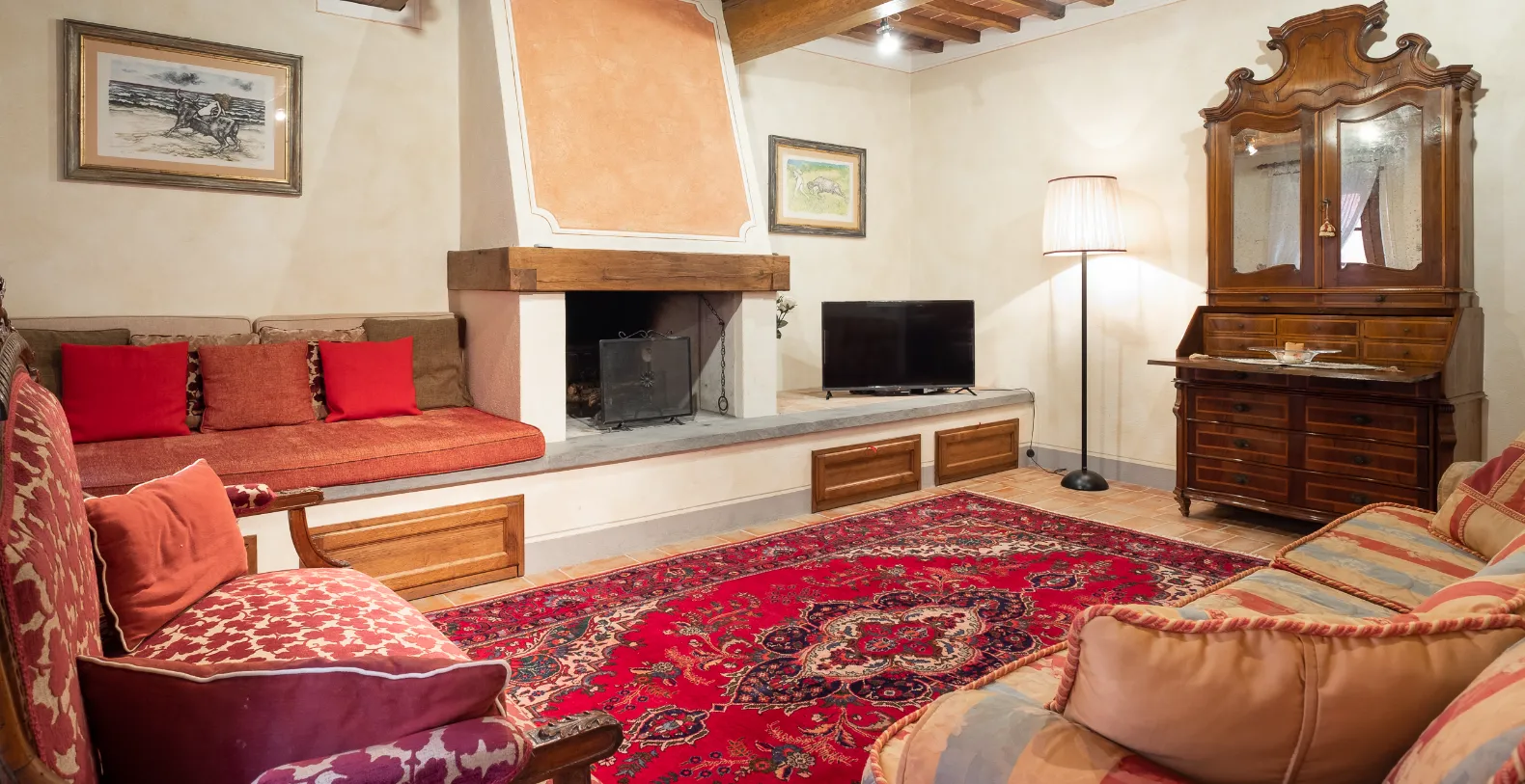 Villa Casa Rossa Italy Vacation Villa - Reggello, Tuscany