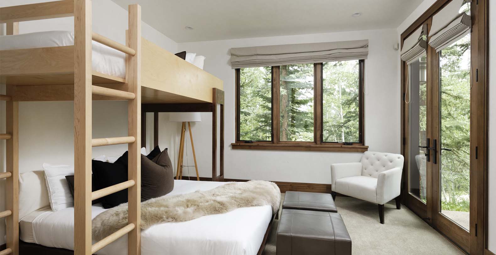 Forest Lane Contemporary Colorado Vacation Villa - Snowmass