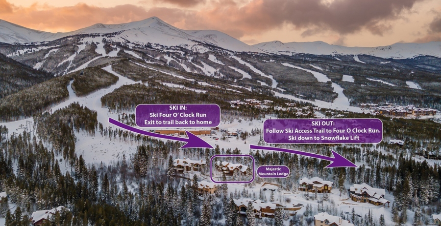 Majestic Mountain Lodge Colorado Vacation Villa - Breckenridge