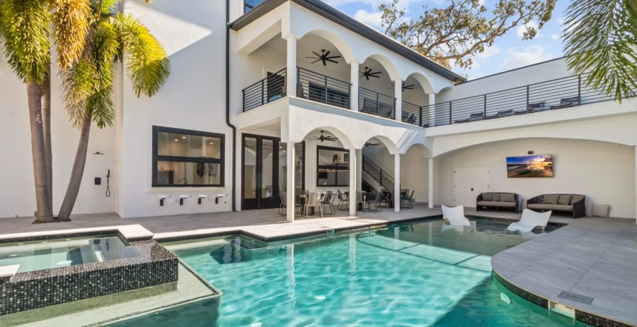 Tampa Estate Gulf Coast Central Vacation Villa - Florida