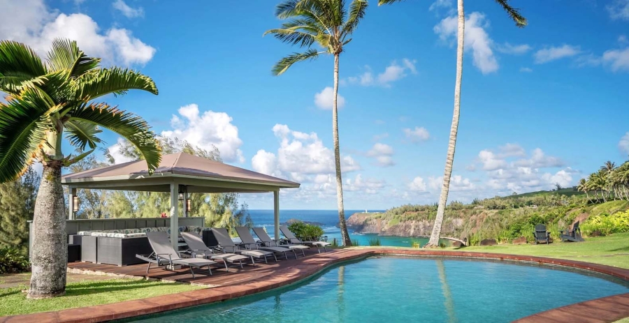 Kauai Beach Mansion Rental