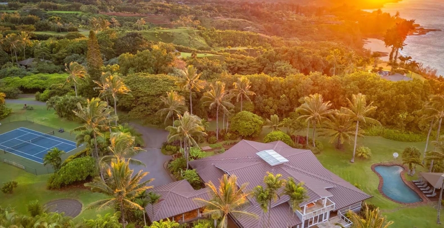 Kauai Beach Mansion Rental