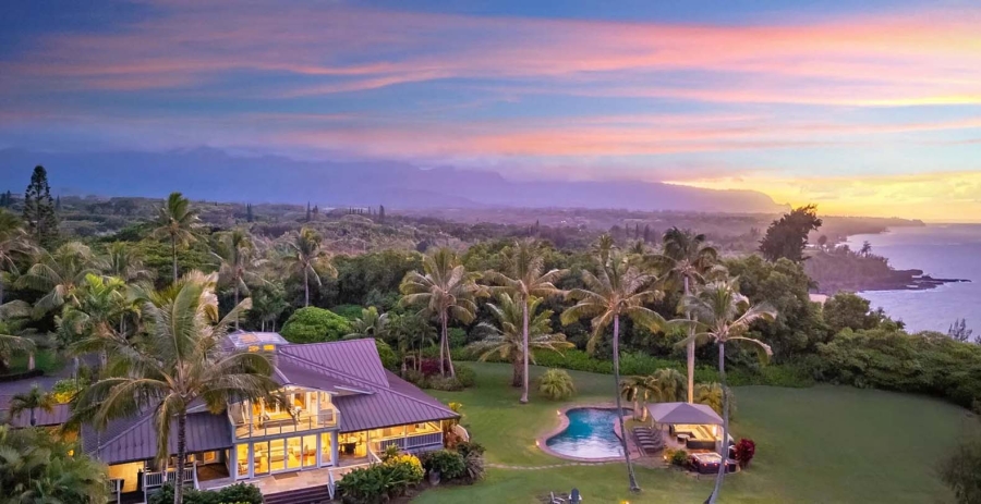 Kauai Beach Mansion Rental