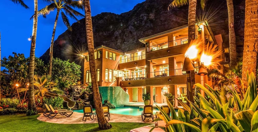 Royal Hawaiian Beachfront Estate Hawaii Vacation Villa - Oahu