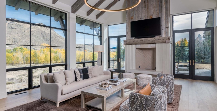 Big Wood River Retreat Sun Valley Vacation Villa - Ketchum