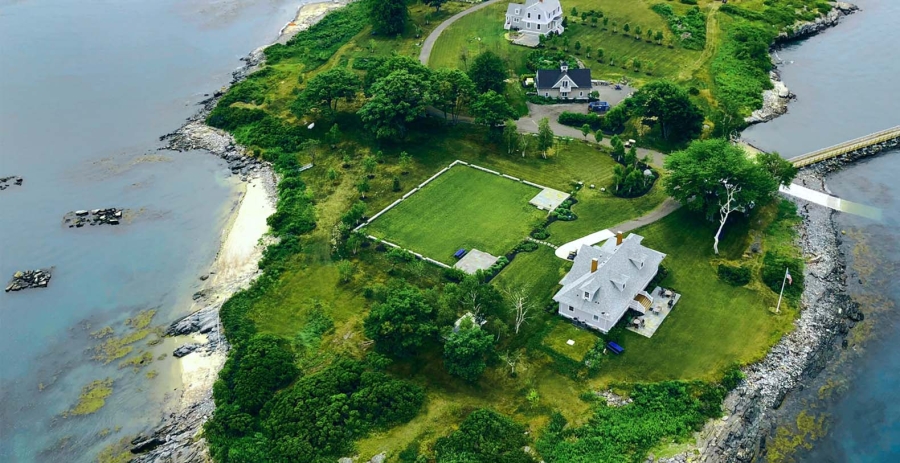Casco Bay Private Island Maine Vacation Villa - Portland