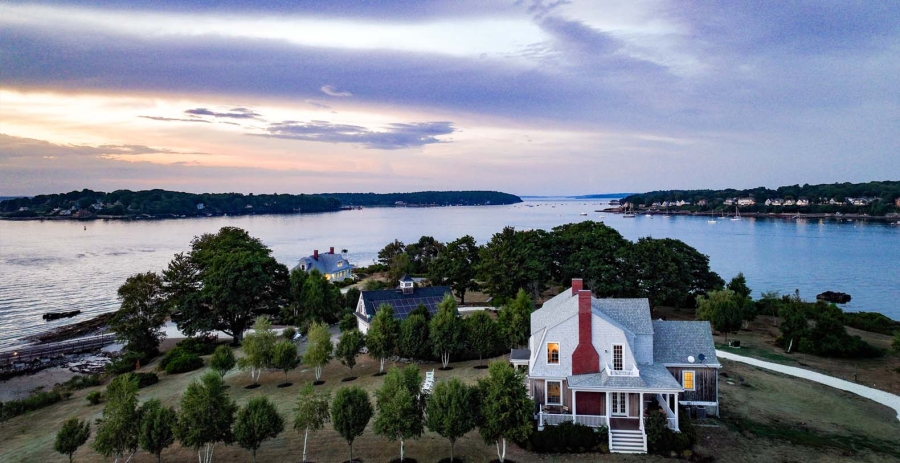 Casco Bay Private Island Maine Vacation Villa - Portland