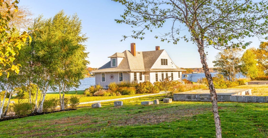 Casco Bay Private Island Maine Vacation Villa - Portland