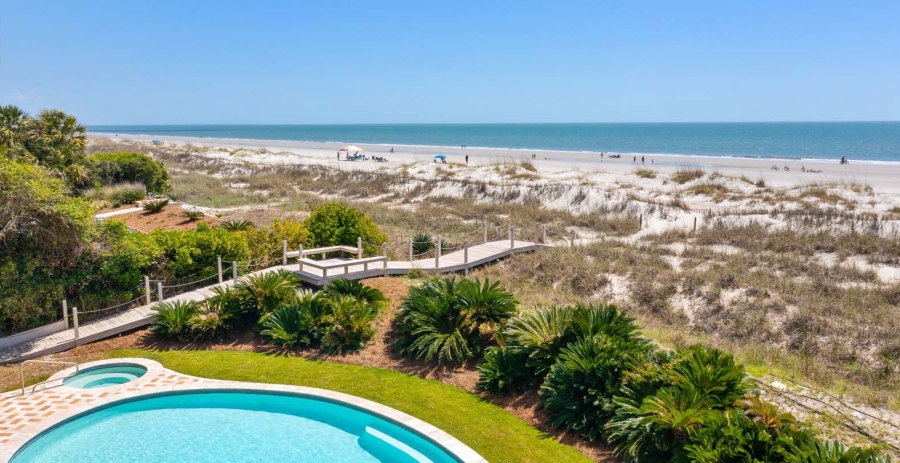 Oceanfront Junket Estate South Carolina Vacation Villa - Hilton Head Island