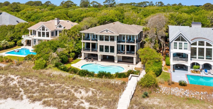 Oceanfront Junket Estate South Carolina Vacation Villa - Hilton Head Island